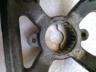 Nové ložiskové púzdro do vysávačového motora 1/4