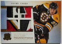 2009-10 Upper Deck The Cup Foundation Patches #CF-ZC Zdeno Chára SN 02/10 (3/2)