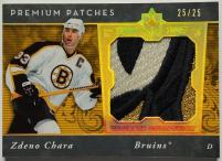 2006-07 Upper Deck Ultimate Collection Premium Swatches Patches #PS-ZC Zdeno Chá (3/2)