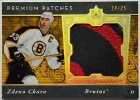 2006-07 Upper Deck Ultimate Collection Premium Swatches Patches #PS-ZC Zdeno Chá (3/2)
