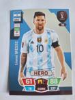 Lionel MESSI - futbalová karta PANINI WORLD CUP QATAR