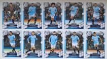 MANCHESTER CITY 20 kariet + 1 insertná BONUS TEAM SET 2024/25  Set 21 kariet (3/3)