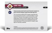 Lamine YAMAL TOPPS Lamine Yamal - Makes UEFA Champions League debut - UCL TOPPS  (4/3)