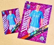 PANINI Erling HAALAND sada 2 kariet XXL Limited Edition + Limited Edition FIFA
