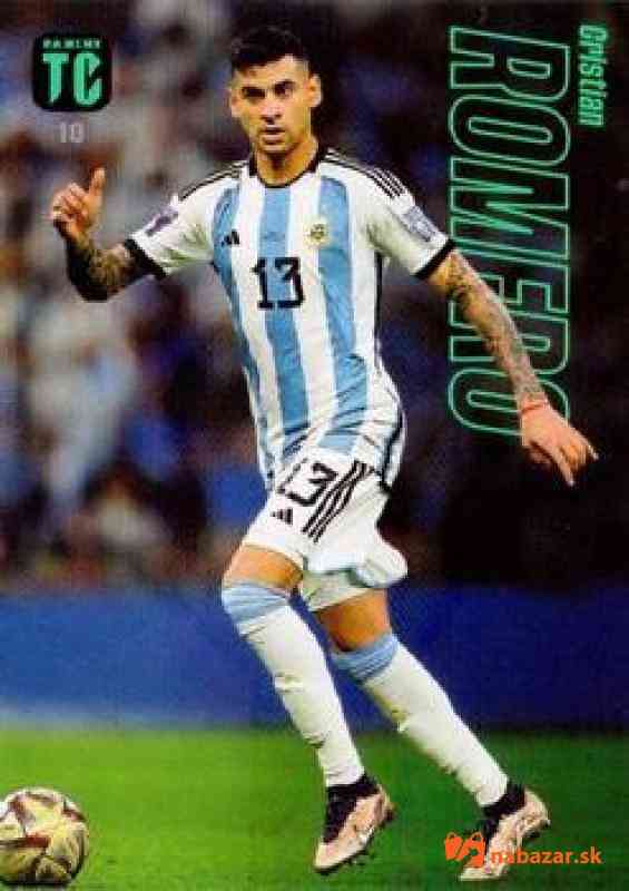 2023 Panini Top Class #10 Cristian Romero - Argentina (1/2)