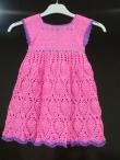 Detské háčkované šatky 23 1/2