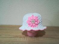 Detsky háčkovaný klobúčik 3