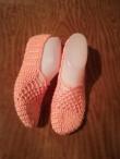 Háčkované papučky 23 (3/2)