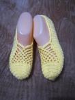 Háčkované papučky 48 (3/2)