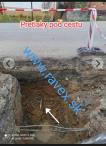 Pretlak pod cestou , pretlaky , prepich (6/12)