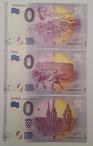 Set 3 kusov 0 Euro SOUVENIR Chorvátsko 2019-1 Croatia (3/5)