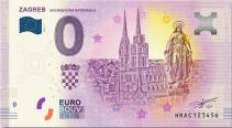 Set 3 kusov 0 Euro SOUVENIR Chorvátsko 2019-1 Croatia (5/5)
