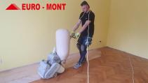 Brúsenie drevených parkiet