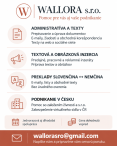 Administratíva, Inzercia a Preklady